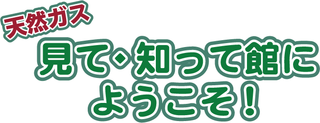 天然ガス 『見て・知って館』にようこそ